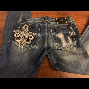 Miss me jeans size 31 inseam 33 straight